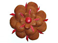 Flowers-brooches